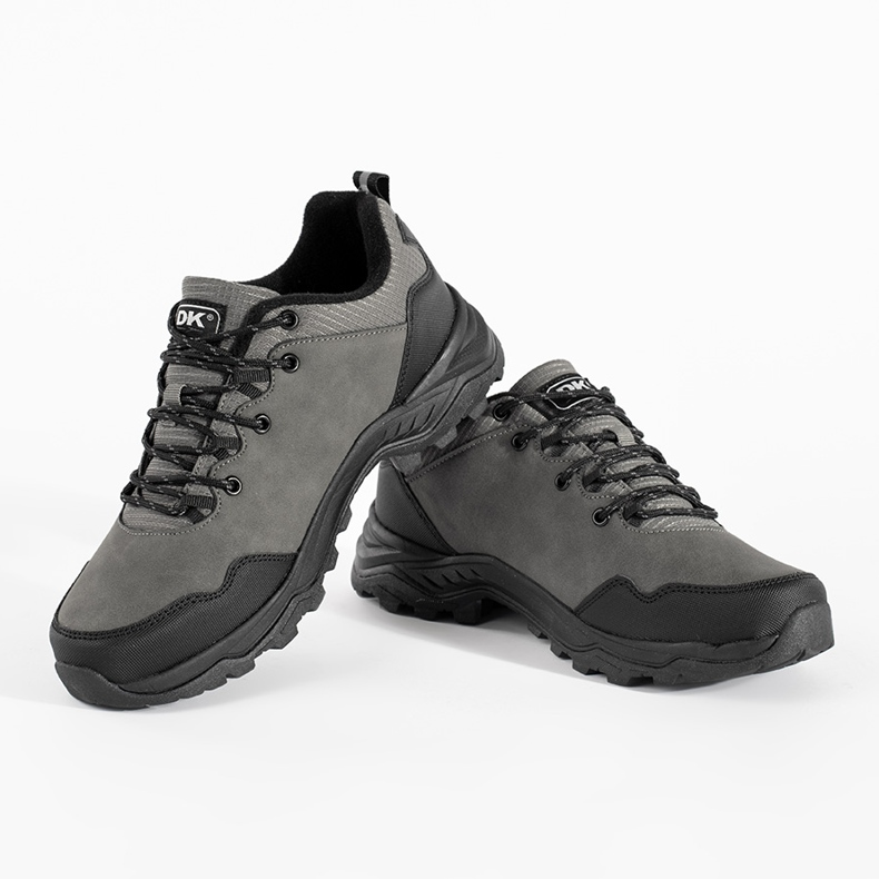 DK Graue Herren-Trekkingschuhe 2