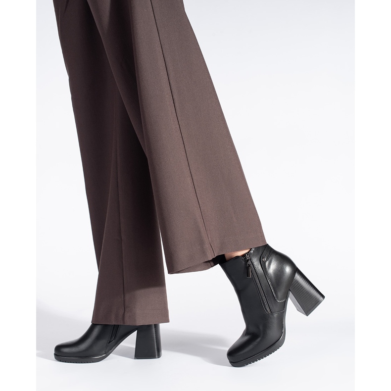 Schwarze Damenstiefeletten von Sergio Leone 2