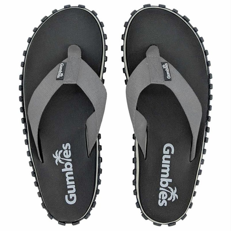 Gumbies Duckbill Flip Flops G-DB-UNI-BLGR Flip-Flops grau 1