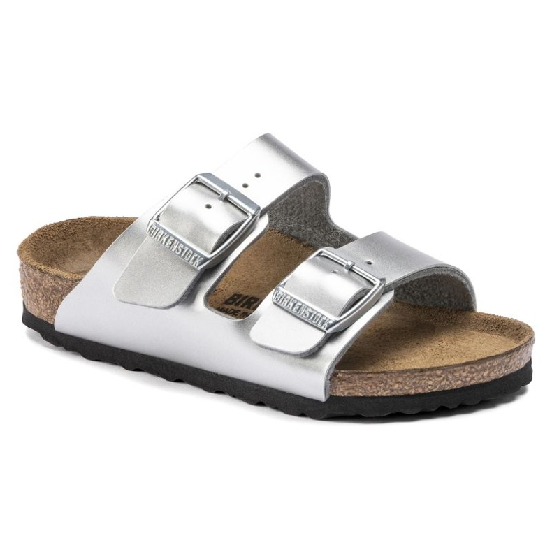 Birkenstock Arizona Kids Bs 1019147 Flip-Flops silber- 1