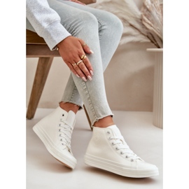 Isolierte Damen-Sneaker aus Öko-Leder, Weiß, Big Star OO274932 11