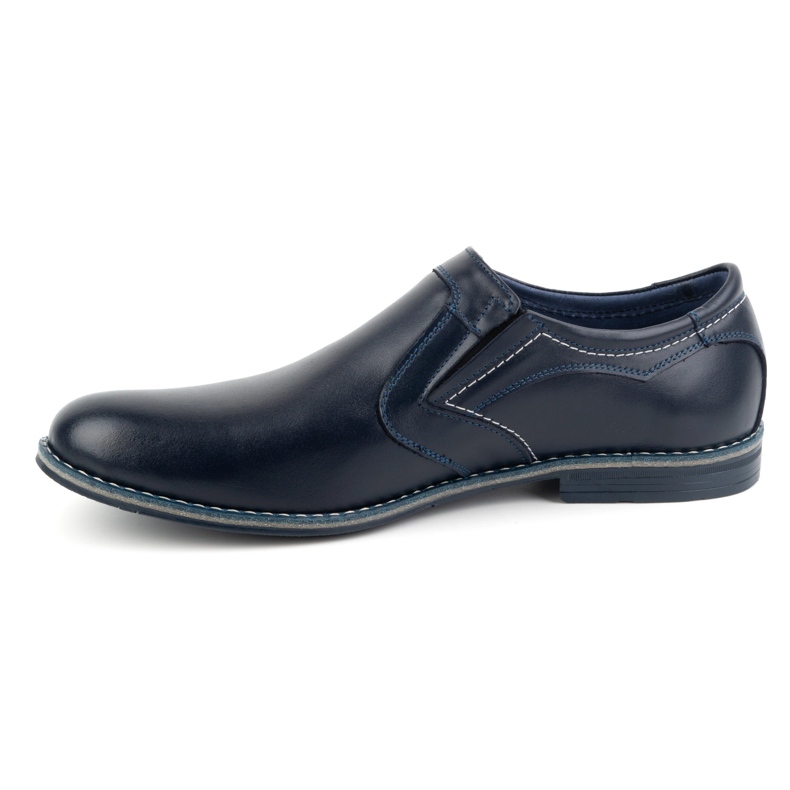 Olivier Formelle Herren-Slipper 284LU, Marineblau 1