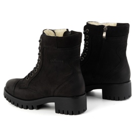 Olivier Damen-Lederstiefel, isolierte Winterstiefel, 272BB, schwarz 4