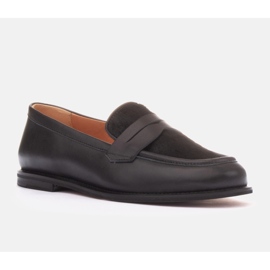 Marco Shoes Loafer von Lorenzo Pony schwarz 1