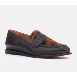 Marco Shoes Loafer von Lorenzo Pony schwarz 1