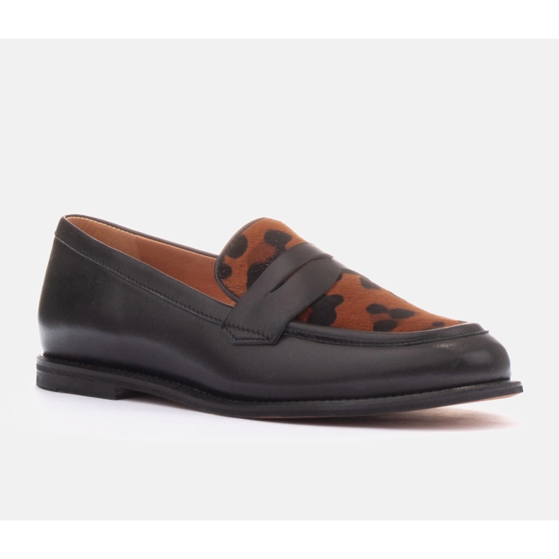 Marco Shoes Loafer von Lorenzo Pony schwarz 1