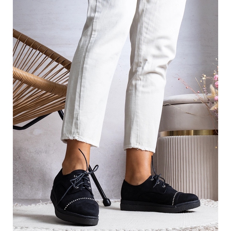 Vista schwarze Damenschuhe 1