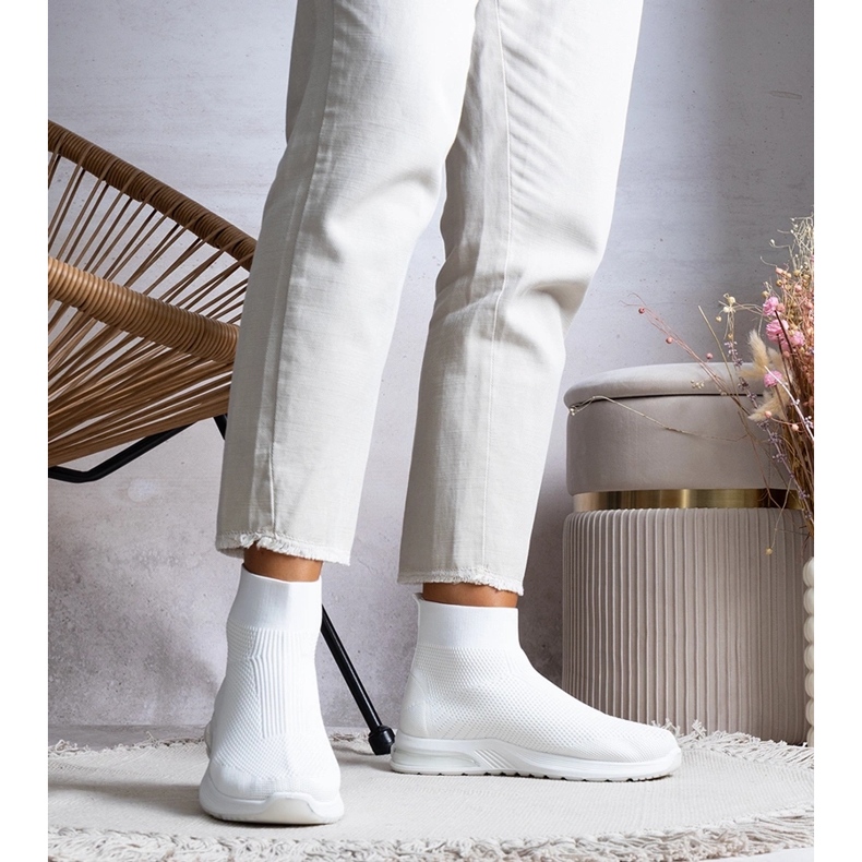 Weiße Turnschuhe von Salgado 2