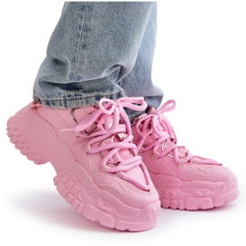 Seastar Sport-Sneaker für Damen mit dicker Sohle, rosa 5
