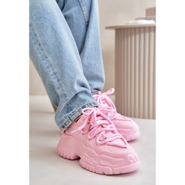 Seastar Sport-Sneaker für Damen mit dicker Sohle, rosa 3