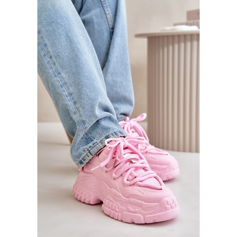 Seastar Sport-Sneaker für Damen mit dicker Sohle, rosa 3