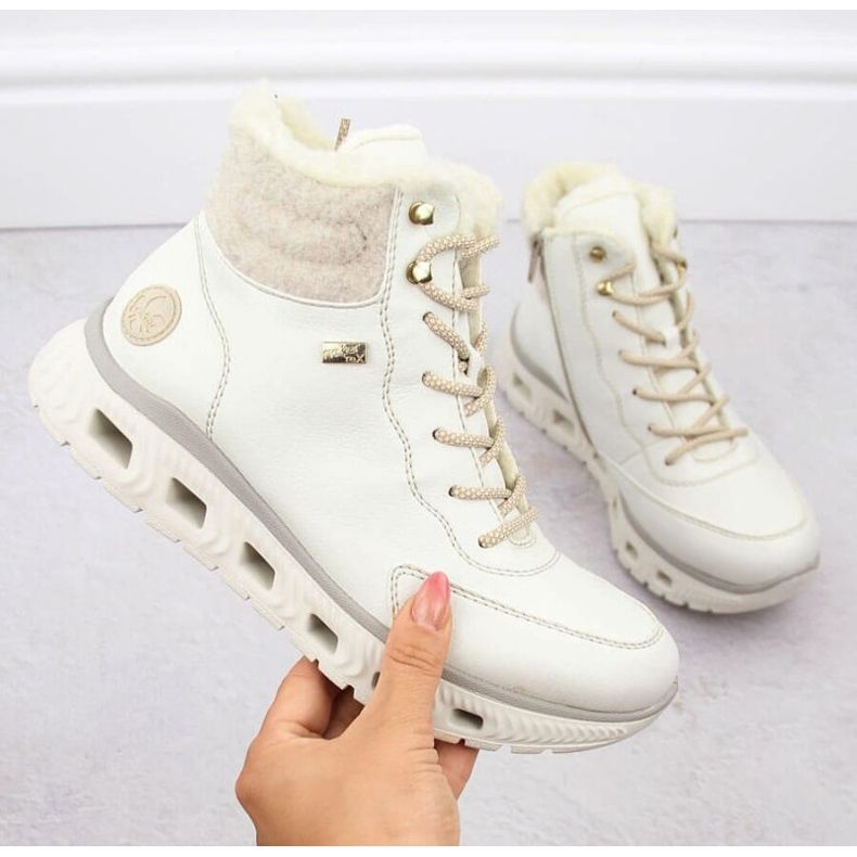 Isolierte Sportstiefel Rieker W RKR720 weiß 1