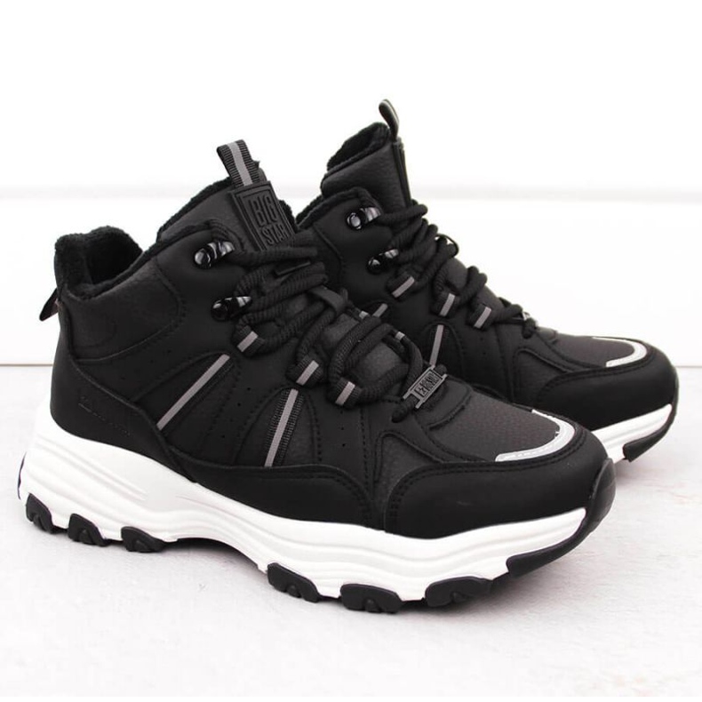 Big Star INT2032A hochisolierte Stiefel, schwarz 2