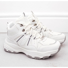 Big Star INT2032B hochisolierte Stiefel, weiß 2