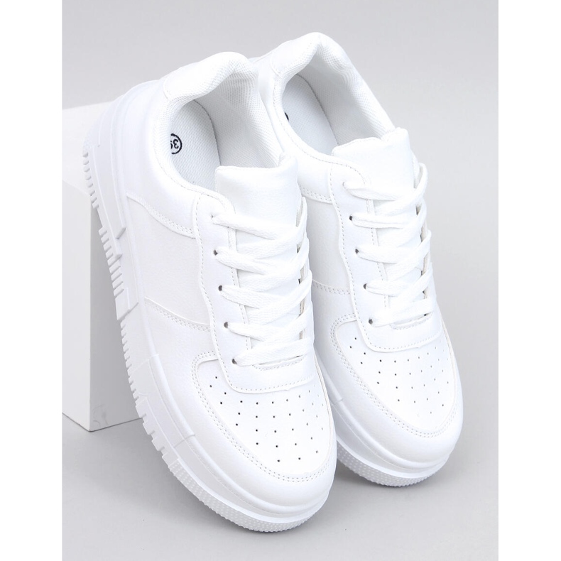 Clemons Allwhite Damen-Sneaker weiß 1