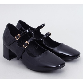 Mary Jane Kerley Schwarze Pumps mit hohen Absätzen 1