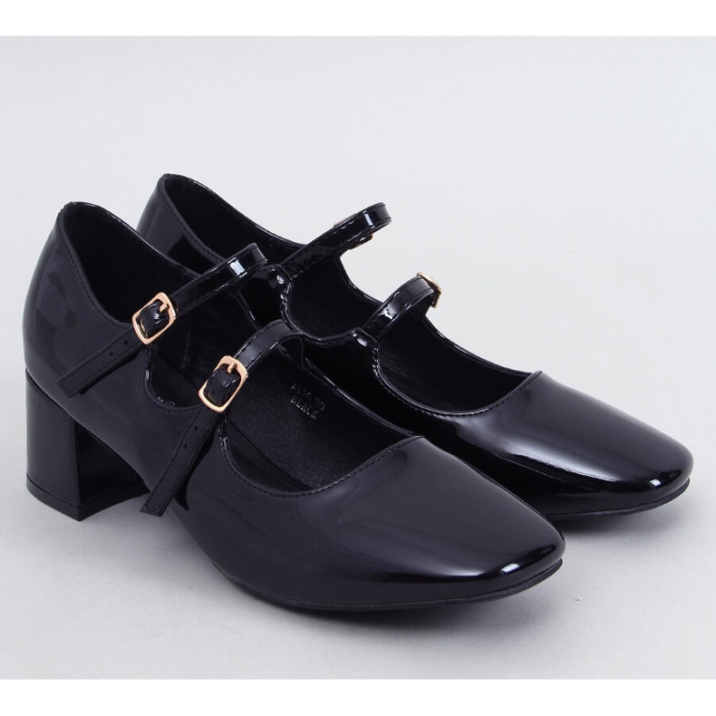 Mary Jane Kerley Schwarze Pumps mit hohen Absätzen 1