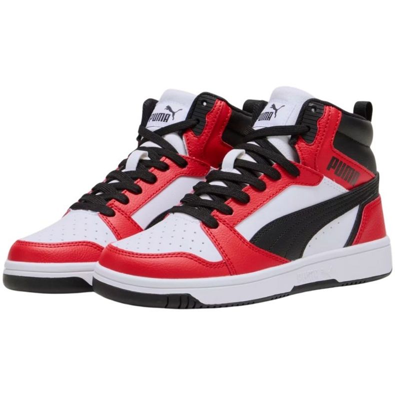 Puma Rebound V6 Mid Schuhe 393831 03 weiß 1