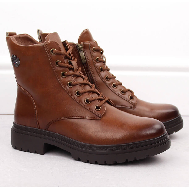 Isolierte Wanderstiefel für Damen, braun, Potocki 12203 2