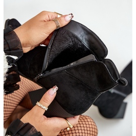 Isolierte Cowboystiefel aus Öko-Wildleder mit Reißverschluss, Black Virtris schwarz 2