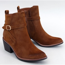 Cunnig Camel Cowboystiefel mit niedrigem Absatz braun 1