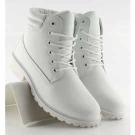 Holzvorräte einfarbig weiß BL83 Weiß 1