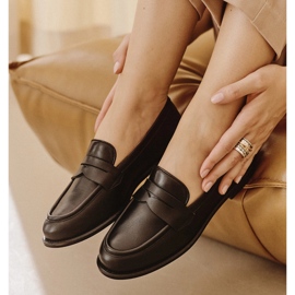 Marco Shoes Leder-Slipper 2231P-001-1 schwarz 1