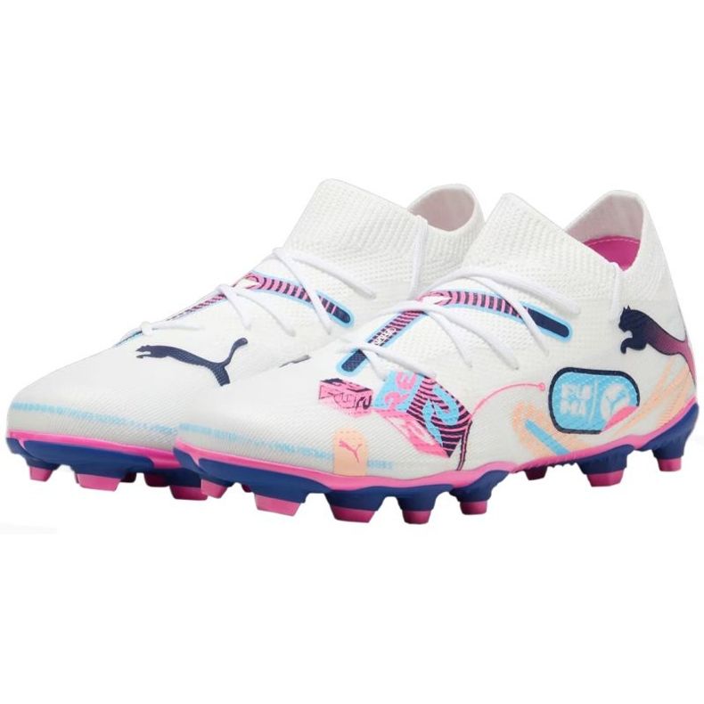 Puma Future 7 Match Vol. Up FG/AG 108076 01 Fußballschuhe weiß 2