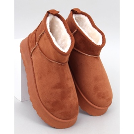 Rodmans Camel kurze Plateauschuhe braun 1