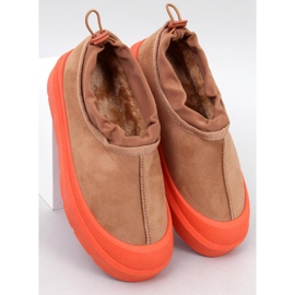 Jayden Camel Emus kurze Schneestiefel braun 1