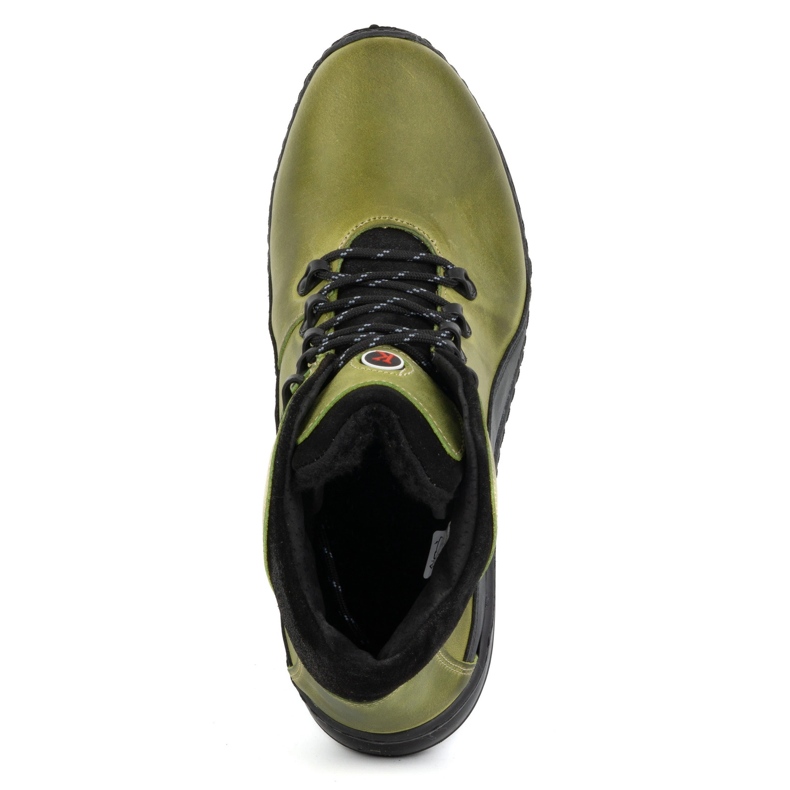 KOMODO Herren-Winterstiefel aus Leder 903K grün 1