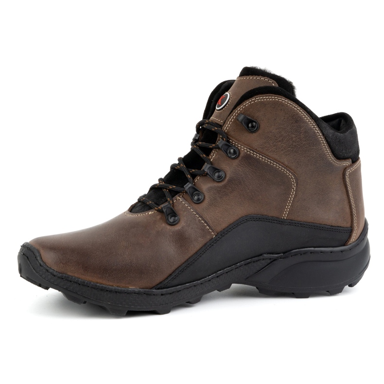 KOMODO Herren-Winterstiefel aus Leder 903K braun 1