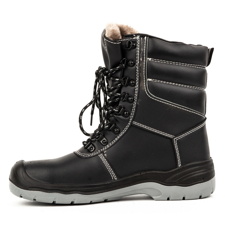 Herren-Winterschuhe URGENT 113/S3 mit Zehenkappe schwarz 1