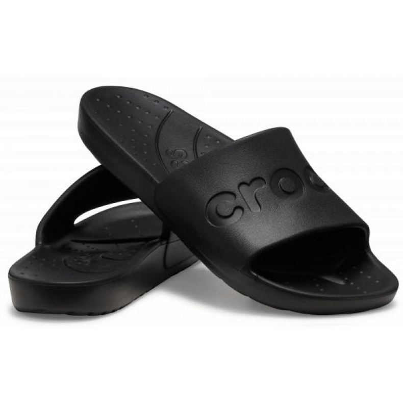 Crocs Slide 210088-001 Flip-Flops schwarz 1