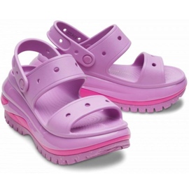 Crocs Mega Crush Sandal 207989-6WQ Flip-Flops lila 1