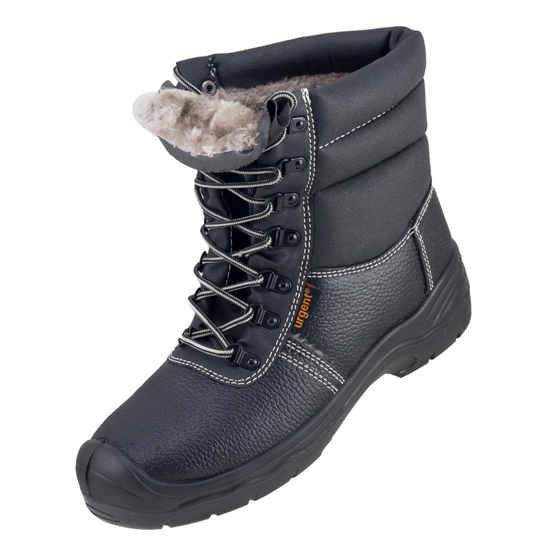 Herrenschuhe Winterhohe Schneestiefel Urgent 112 ob ohne Spitze schwarz 1