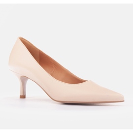 Marco Shoes Malaga-Stilettos beige 1