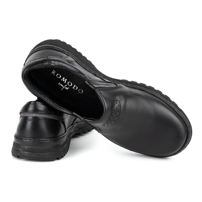 KOMODO Schwarze Freizeitschuhe für Herren 869 3