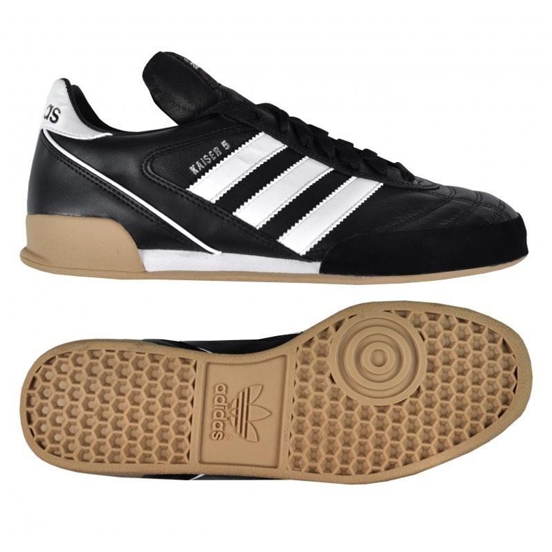 Hallenschuhe adidas Kaiser 5 Goal Leather In 677358 schwarz 1