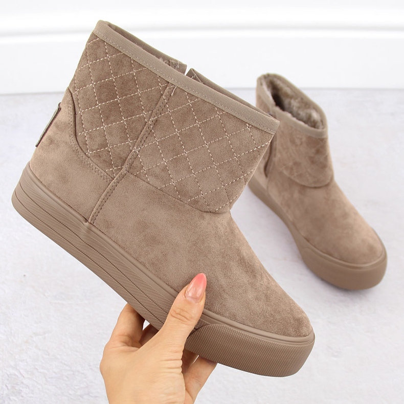 Damen-Schneestiefel Mukluk, beige Big Star OO274A524 1