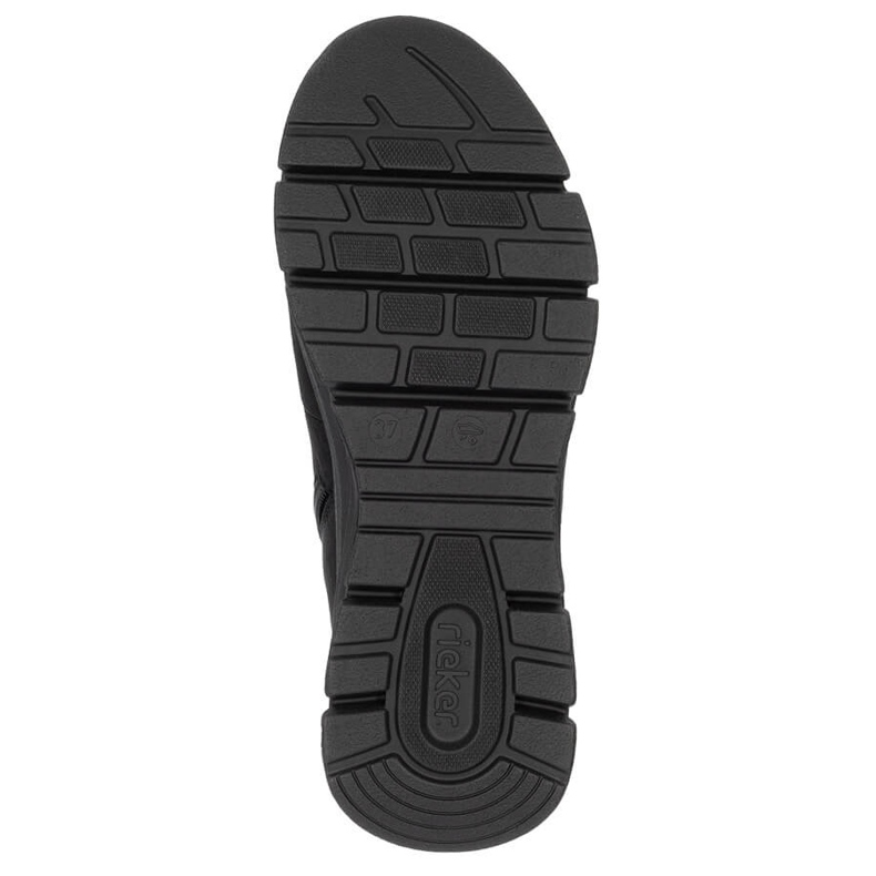 Wasserdichte isolierte Damenstiefel, schwarz Rieker 48034-00 1