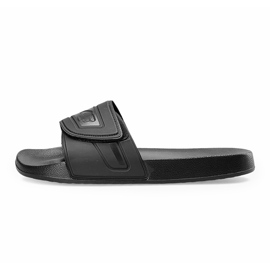 Herren-zehenstegsandalen mit Klettverschluss 4FMM00FFLIM091-20S Schwarz 2