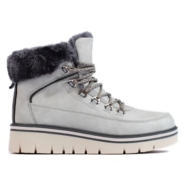 Trapperinnen auf dem Bahnsteig grau 1