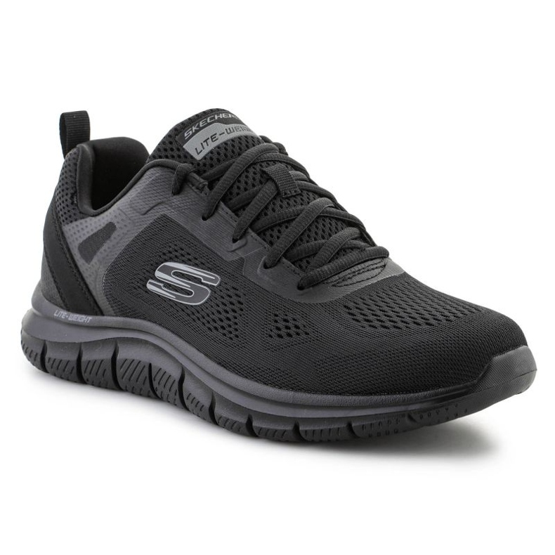 Skechers Track-Broader 232698-BBK Schuhe schwarz 1