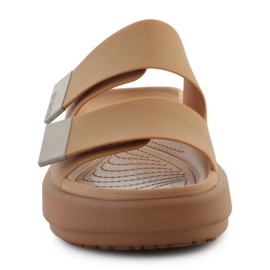 Crocs Brooklyn Luxe Sandal 209586-2U3 Flip-Flops braun 2