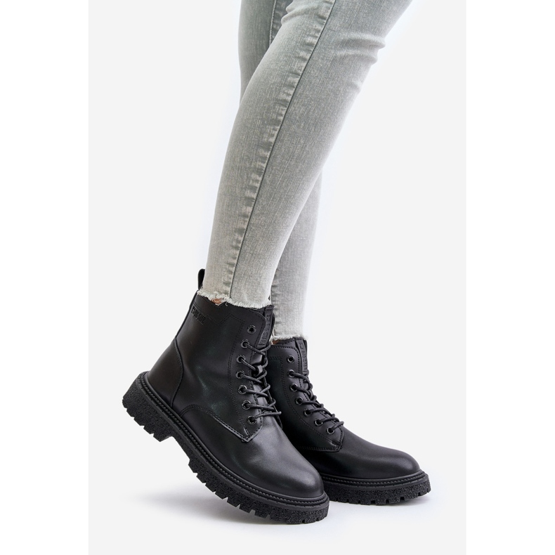 Big Star Isolierte Arbeitsstiefel für Damen OO274A126 Schwarz 1