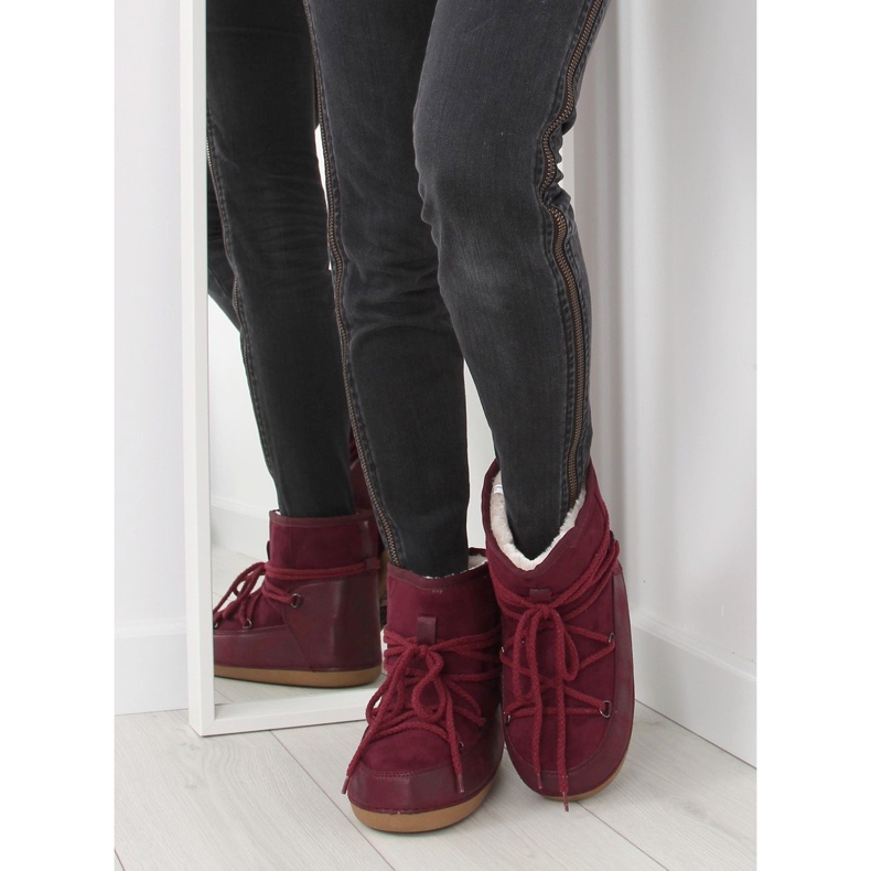 Moon Bordeaux Schneestiefel HW9500 Bordeaux rot 2