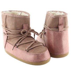 Moonpink Schneestiefel HW9500 pink rosa 1