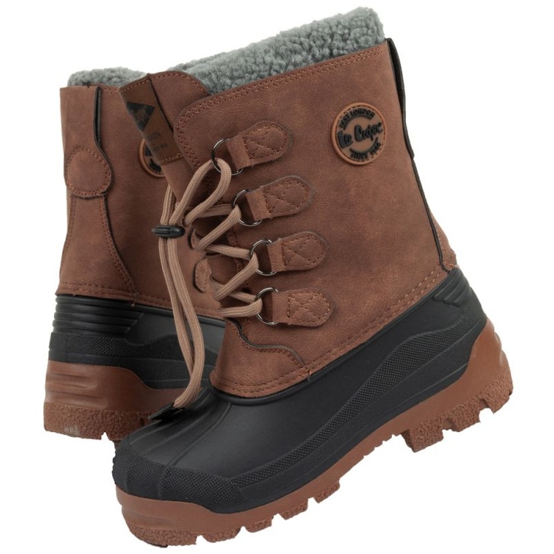 Lee Cooper LCJ-24-44-2842K Schneestiefel braun 1