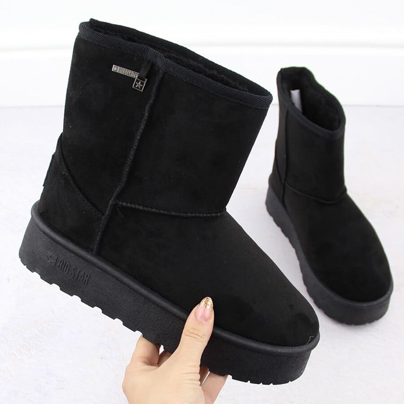 Wasserdichte Damen-Schneestiefel Mukluk Schwarz Big Star OO274898 1